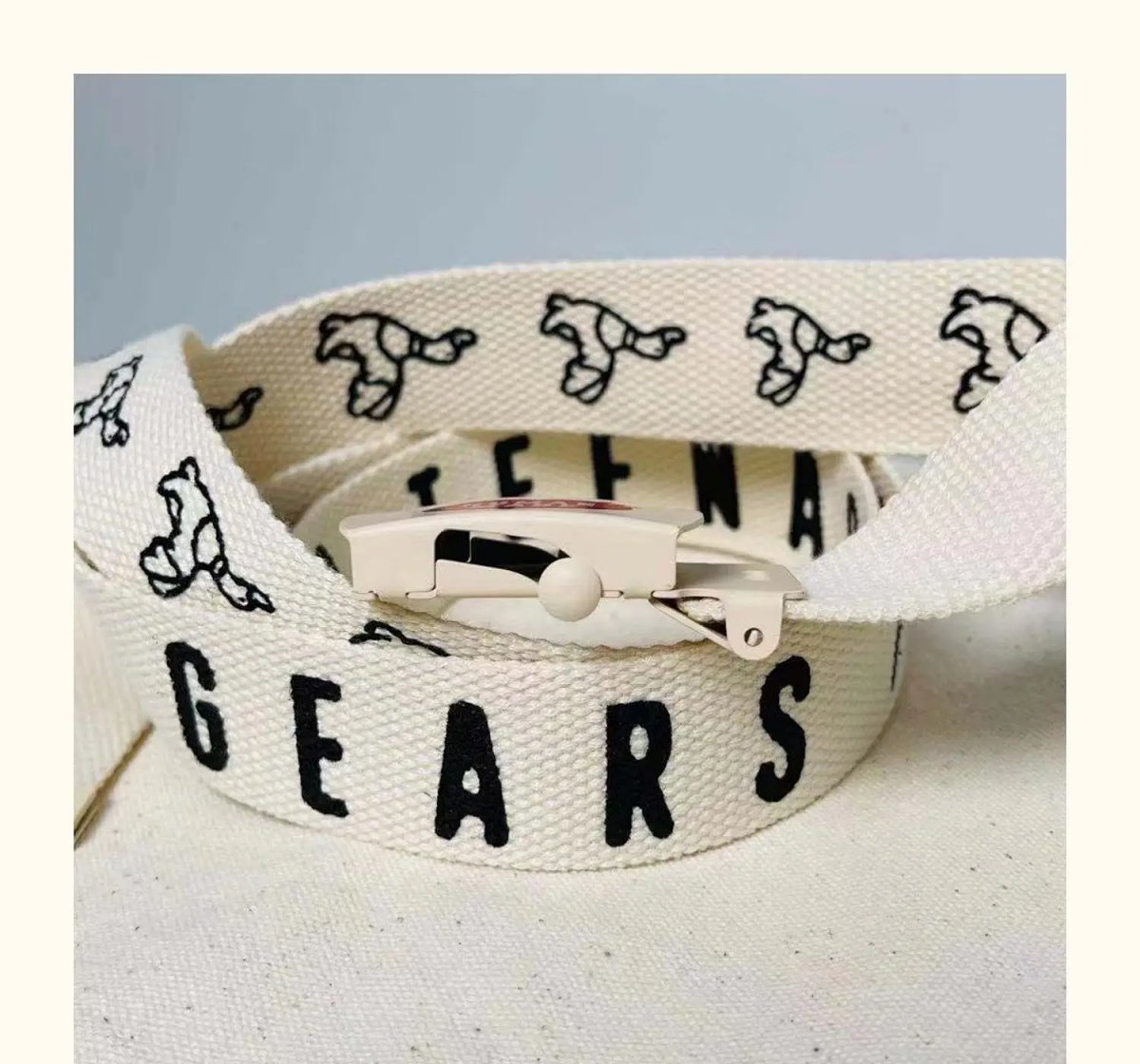 Human Made Graphic Canvas Belt Beige product detail 10 in Litbuy spreadsheet finds