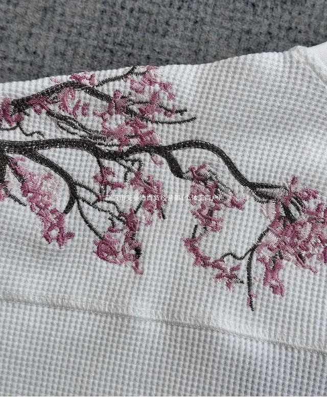 SCHYZE Jeans Straight-Leg Cherry Blossom Embroidered product detail image 37