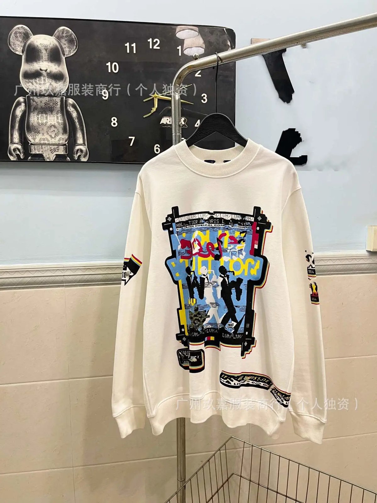 Dior Oblique Print Panel Hoodie Off-White product detail 20 in Litbuy spreadsheet finds