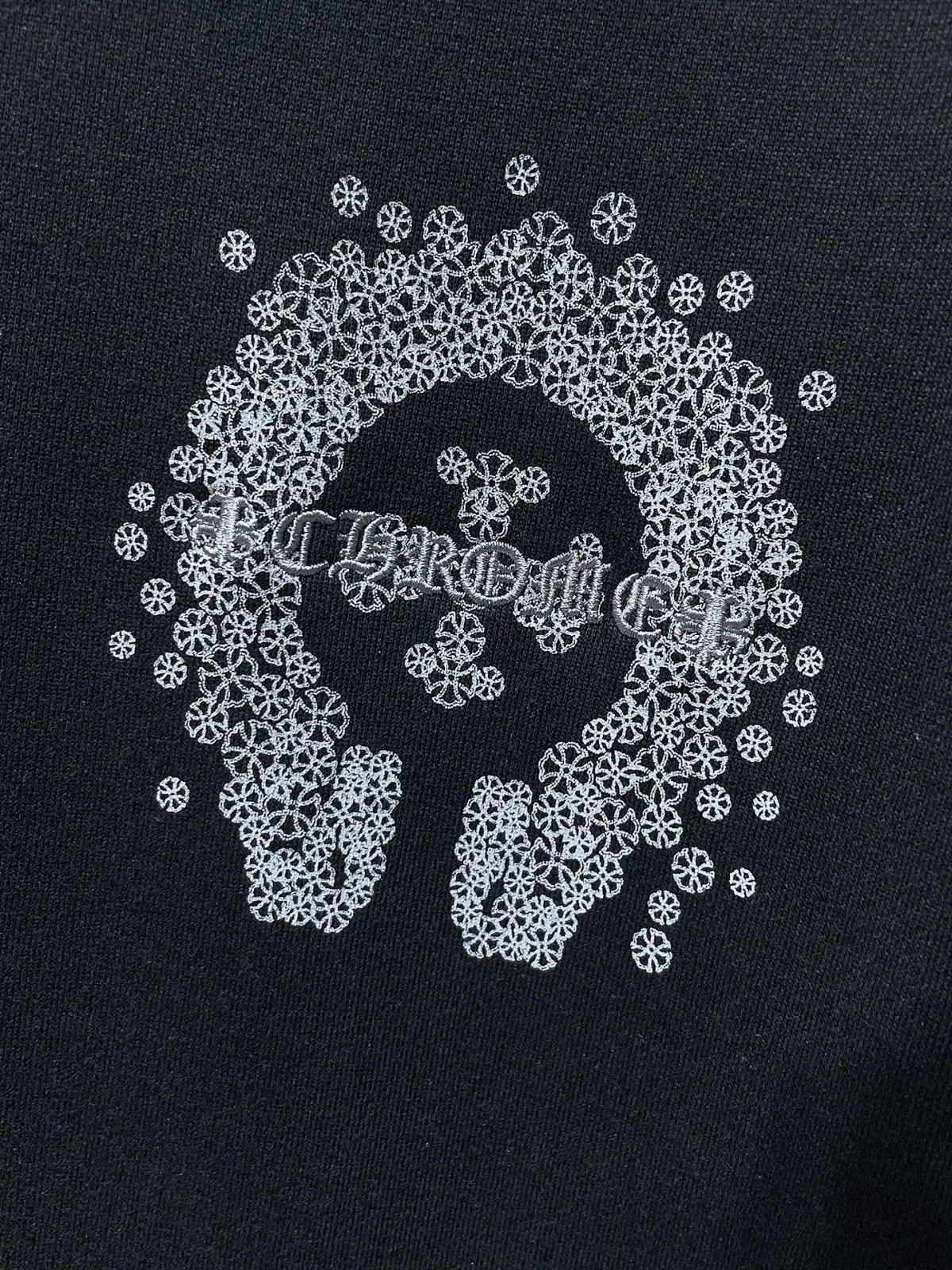 Chrome Hearts Cross Embroidered Sweater Black product detail 37 in Litbuy spreadsheet finds