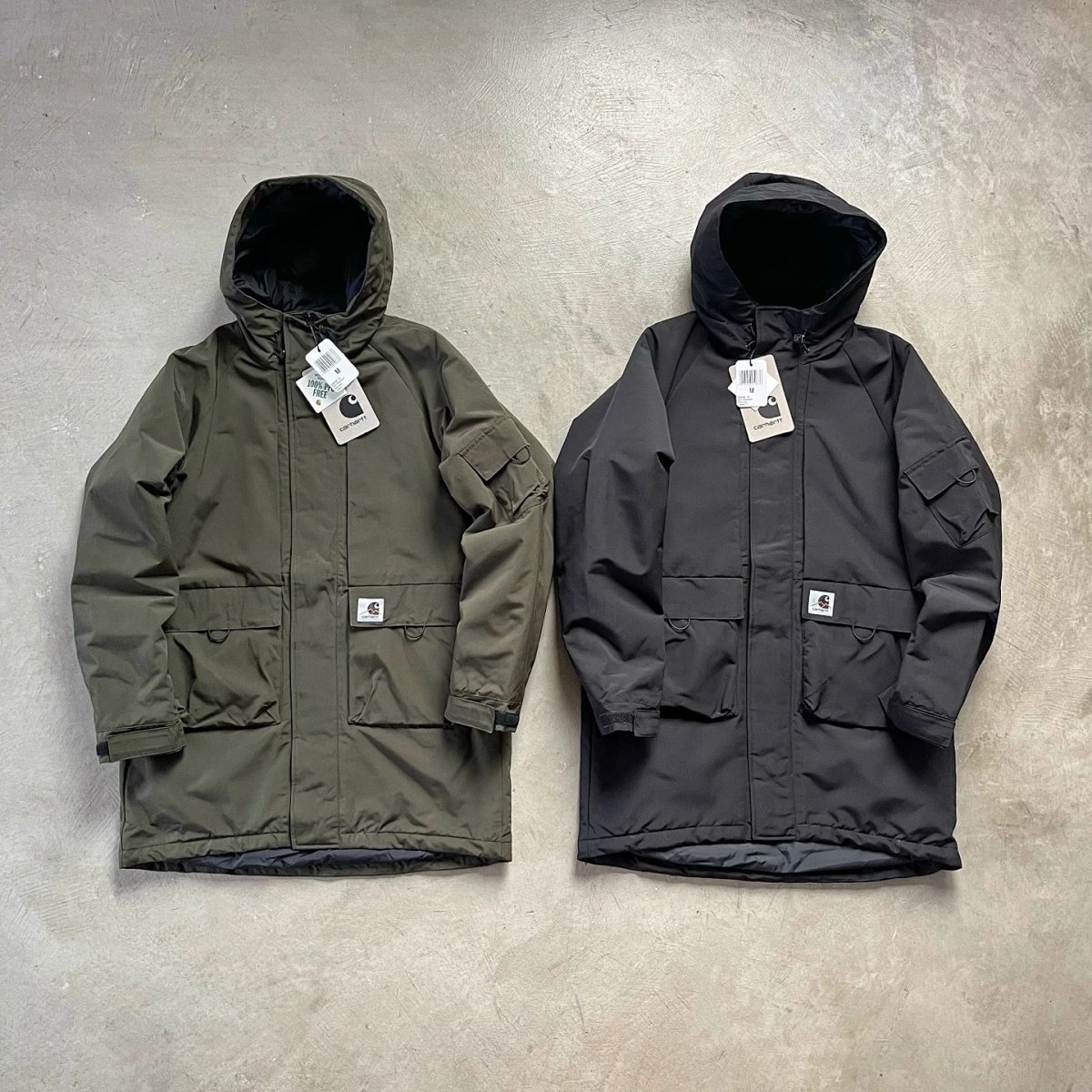 Carhartt Work In Progress Carhartt WIP Arctic Parka Army Green Jacket Outerwear product detail 2 in Litbuy spreadsheet finds