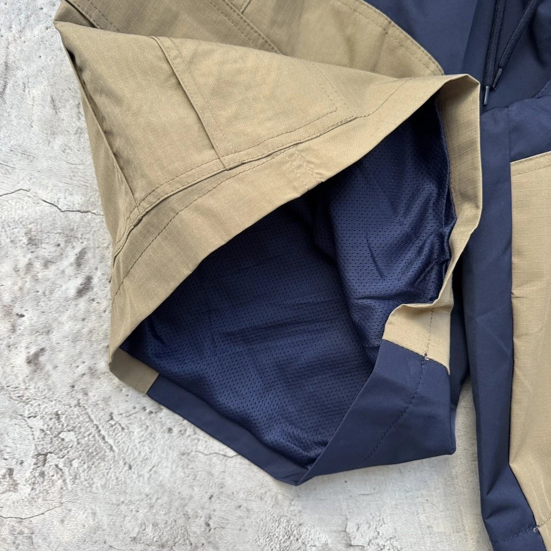 Design Lenc G Color-Block Cargo Shorts Navy / White / Beige Shorts product detail 12 in Litbuy spreadsheet finds