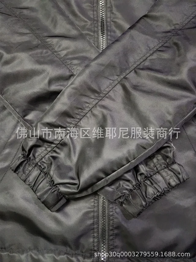 Unbranded Jackets Hooded Zip Jacket with Safety-Pin Chest Appliqué product detail image 6