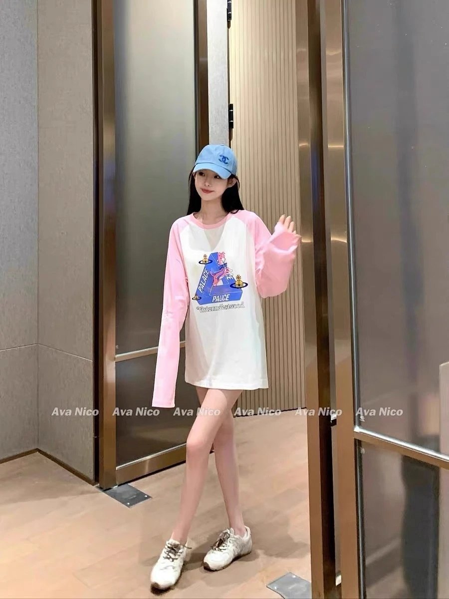 Vivienne Westwood Raglan Long Sleeve T-Shirt White / Black product detail 26 in Litbuy spreadsheet finds