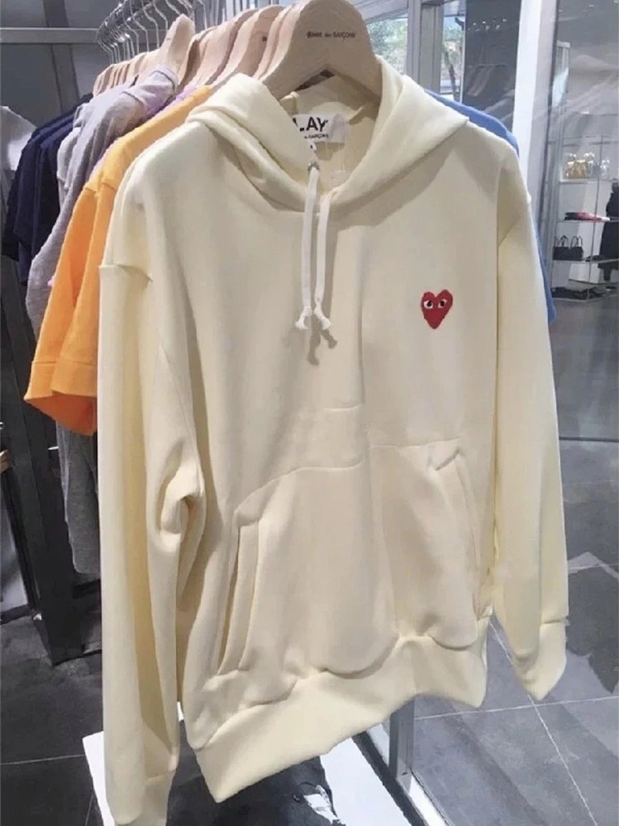 Comme des Garçons Play Heart Zip-Up Jacket Black Outerwear product detail 8 in Litbuy spreadsheet finds