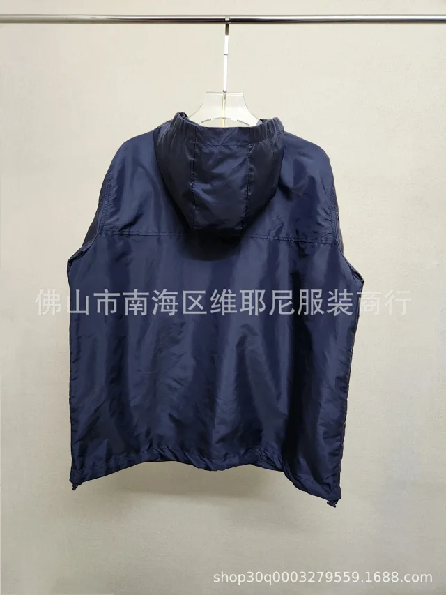 Unbranded Jackets Hooded Zip Jacket with Safety-Pin Chest Appliqué product detail image 10
