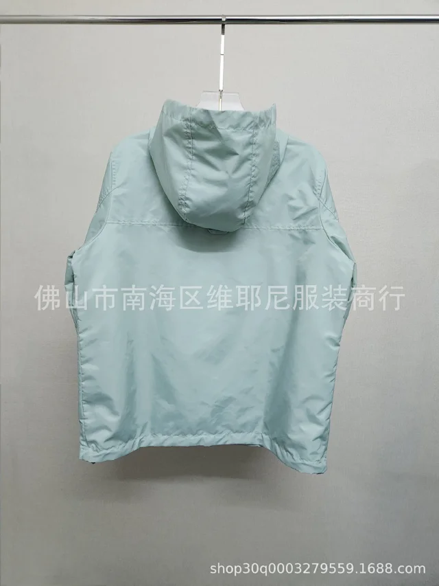Unbranded Jackets Hooded Zip Jacket with Safety-Pin Chest Appliqué product detail image 12