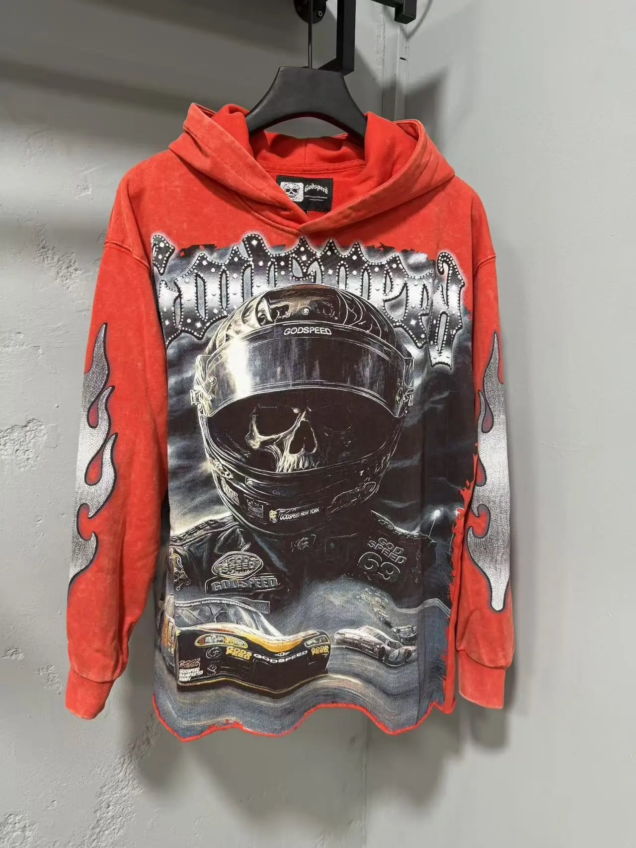 6805 Washed red