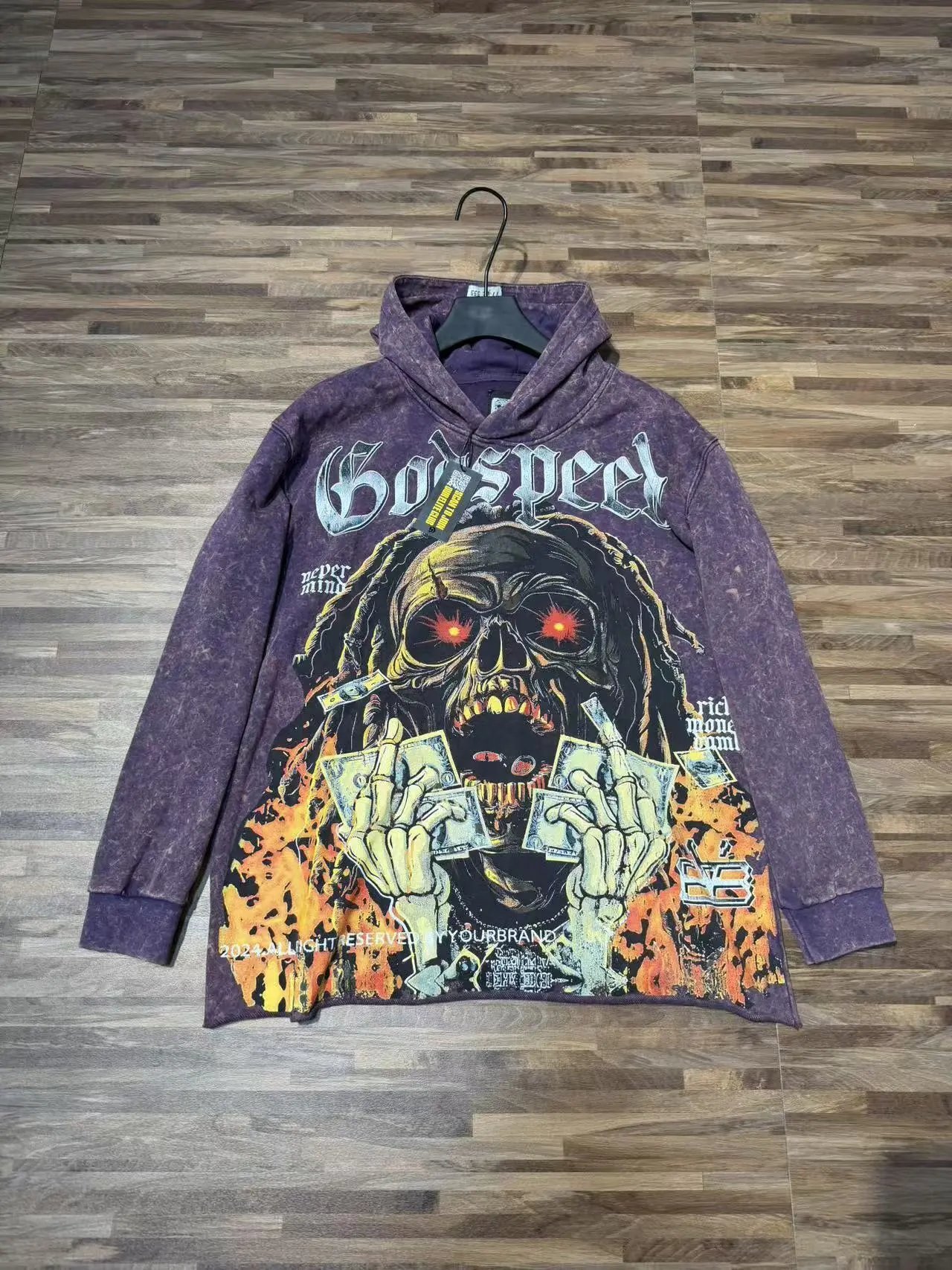 6803 Washed purple