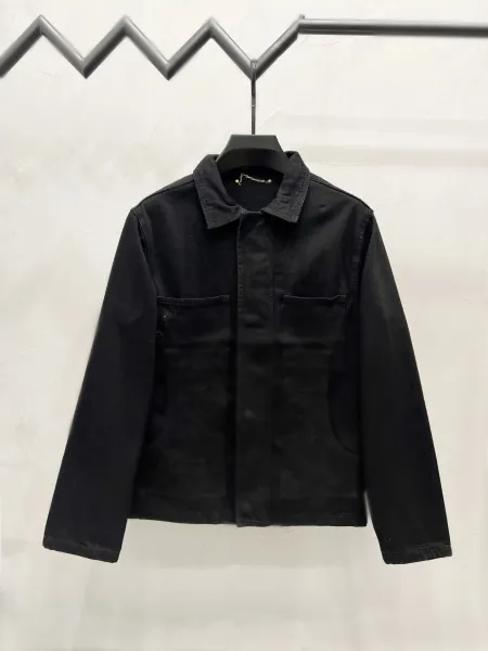 Louis Vuitton Monogram Denim Workwear Jacket Black - 1