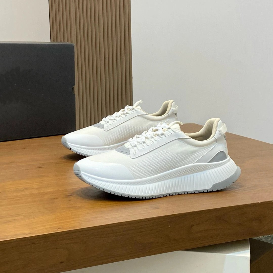 Design Black Mesh Chunky Sneakers - 22
