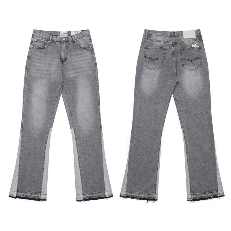 Gallery Dept. Washed and Distressed Denim Styles — 639# Charcoal