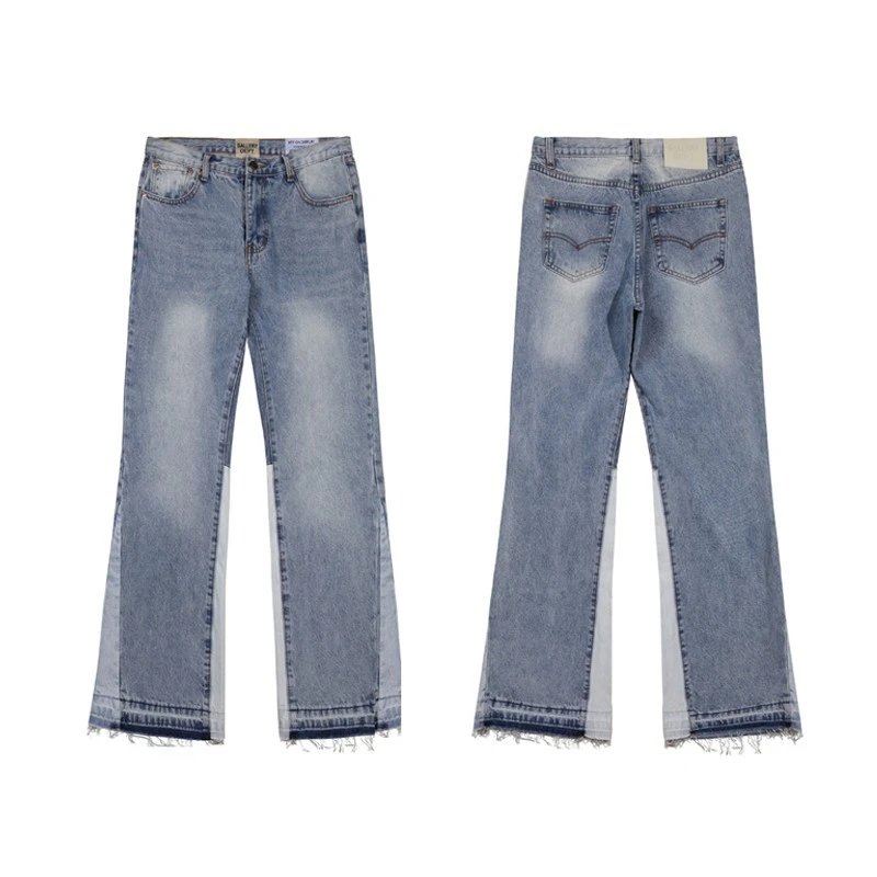 Gallery Dept. Washed and Distressed Denim Styles — 937# Light Blue with Blue