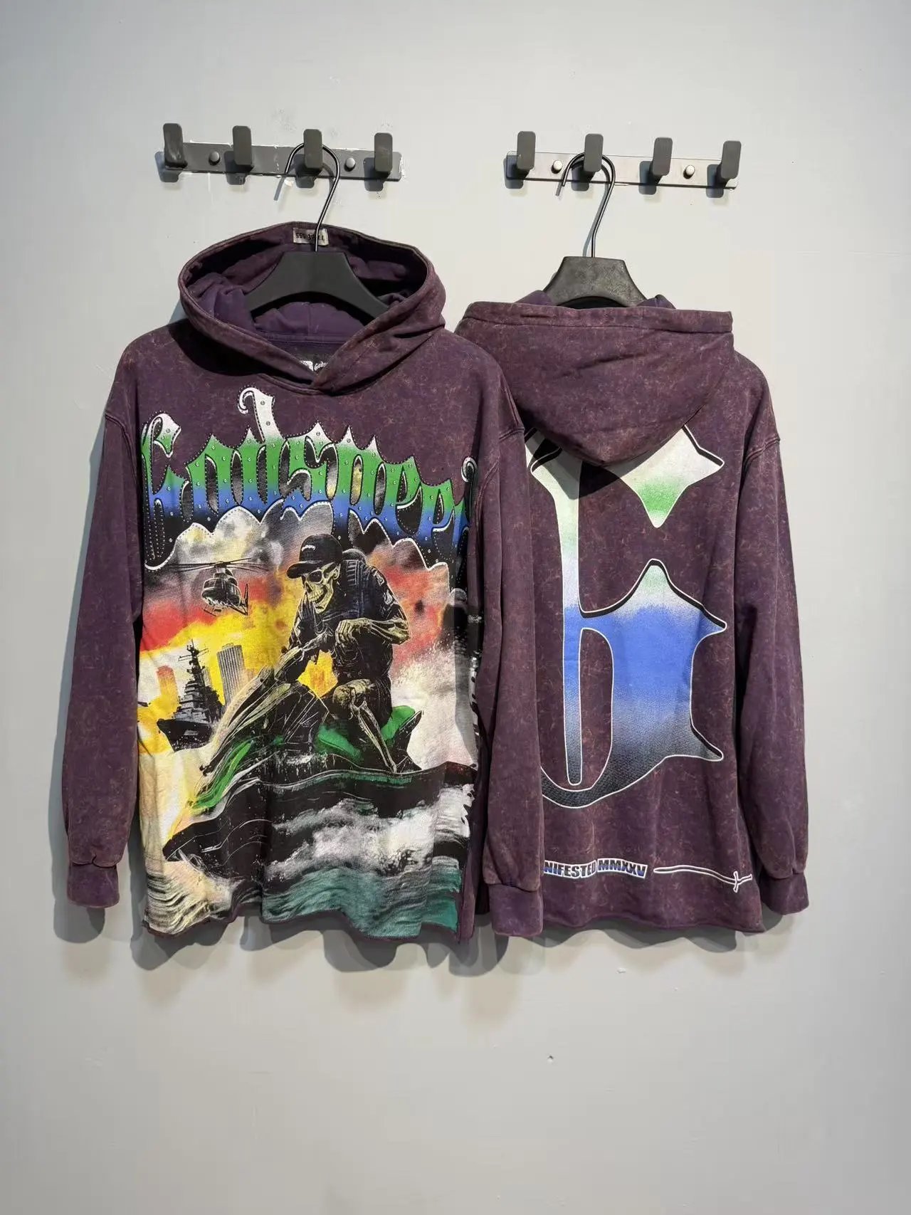 6810 Washed purple