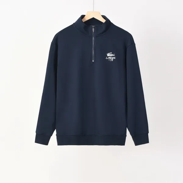 Lacoste Half-Zip Sweatshirt Navy - 1