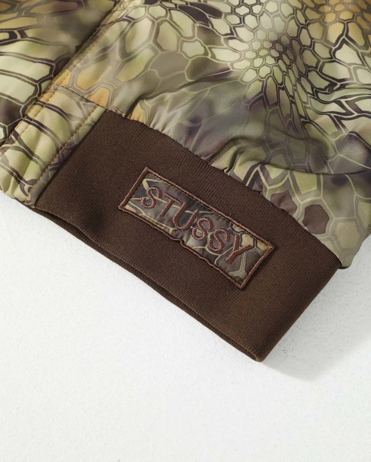 Stussy x Alpha Industries N-3B Parka Multicolor Camo Down Jacket product detail 13 in Litbuy spreadsheet finds