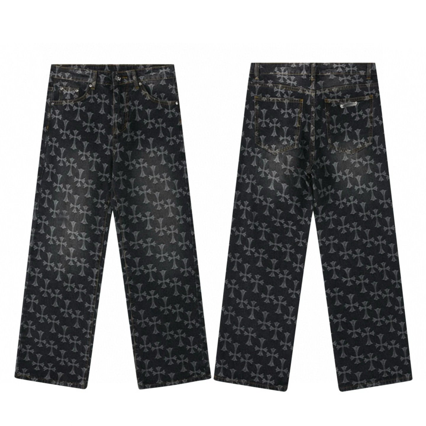 Gallery Dept. Washed and Distressed Denim Styles — #878 Black