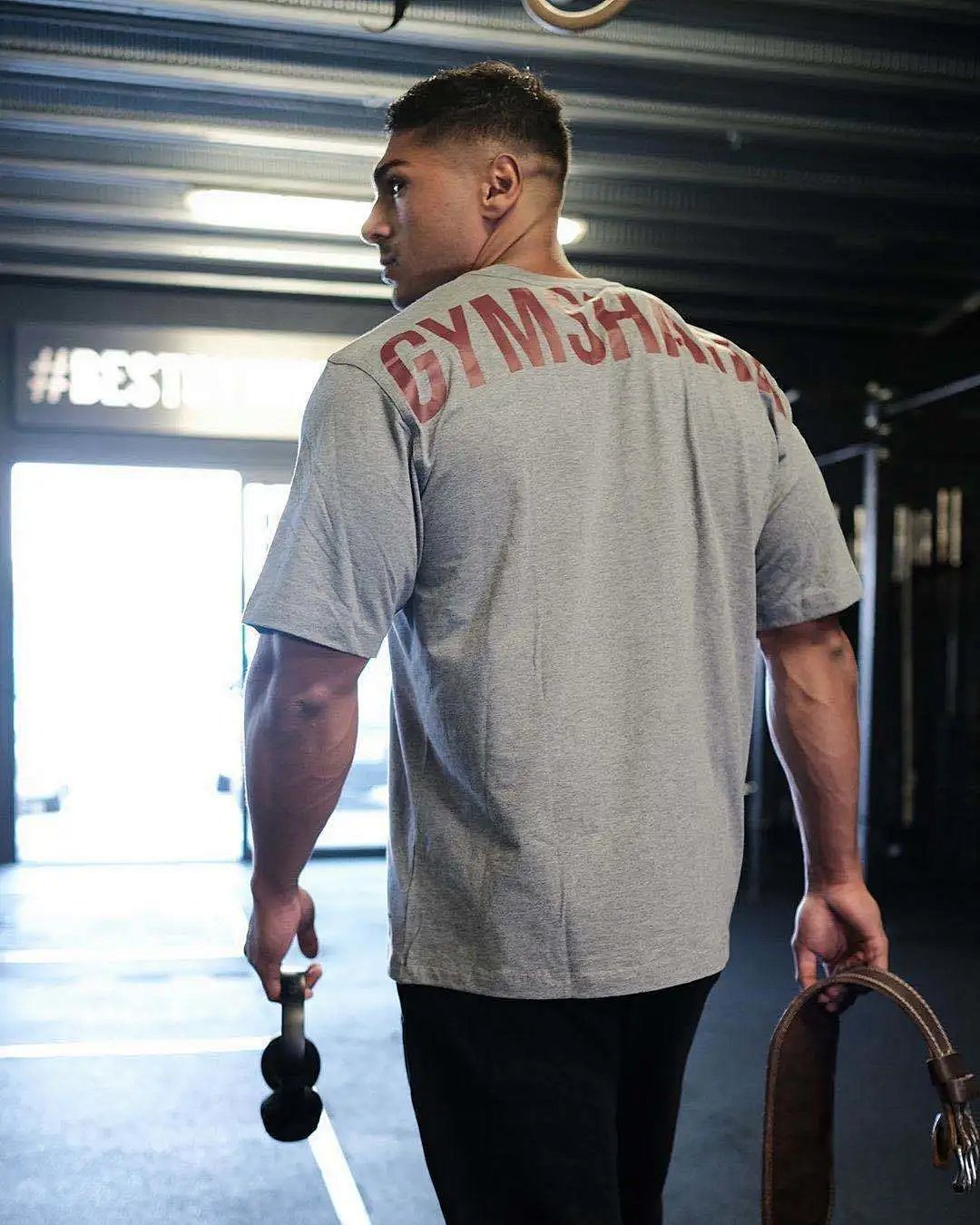 Gymshark Oversized T-Shirt Black product detail 6 in Litbuy spreadsheet finds