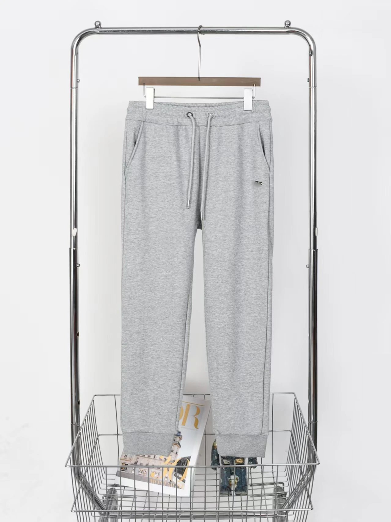 Lacoste Classic Fit Gray Sweatpants - 1