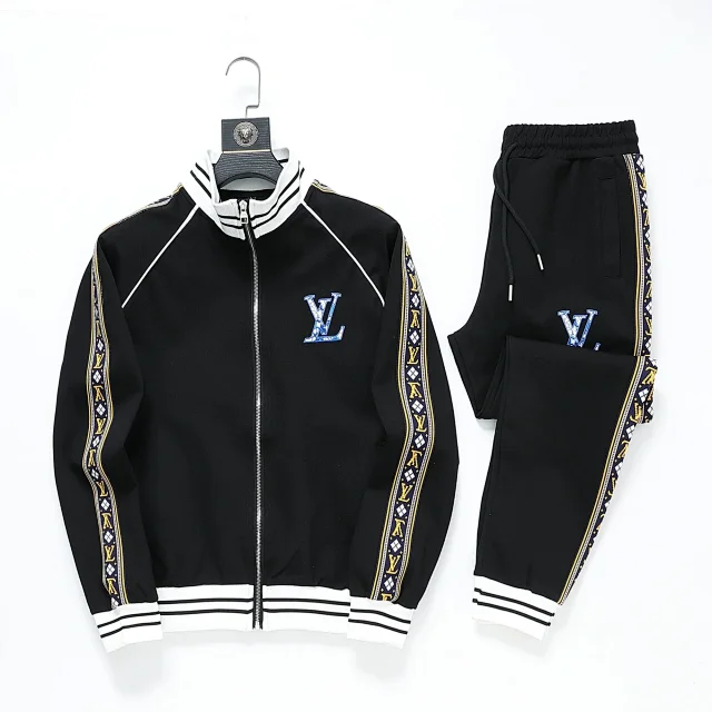 Prada Tracksuits Zip-Up Track Jacket and Joggers Set product detail image 9