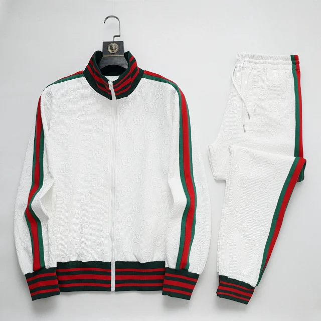 Prada Tracksuits Zip-Up Track Jacket and Joggers Set product detail image 10