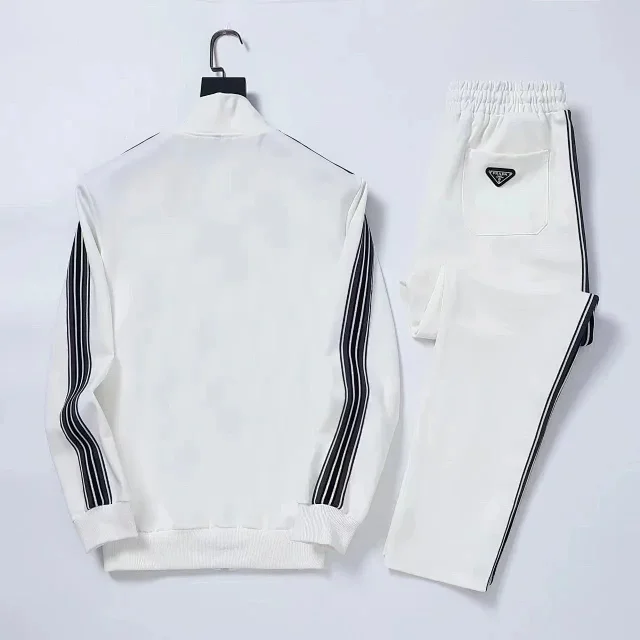 Prada Tracksuits Zip-Up Track Jacket and Joggers Set product detail image 5