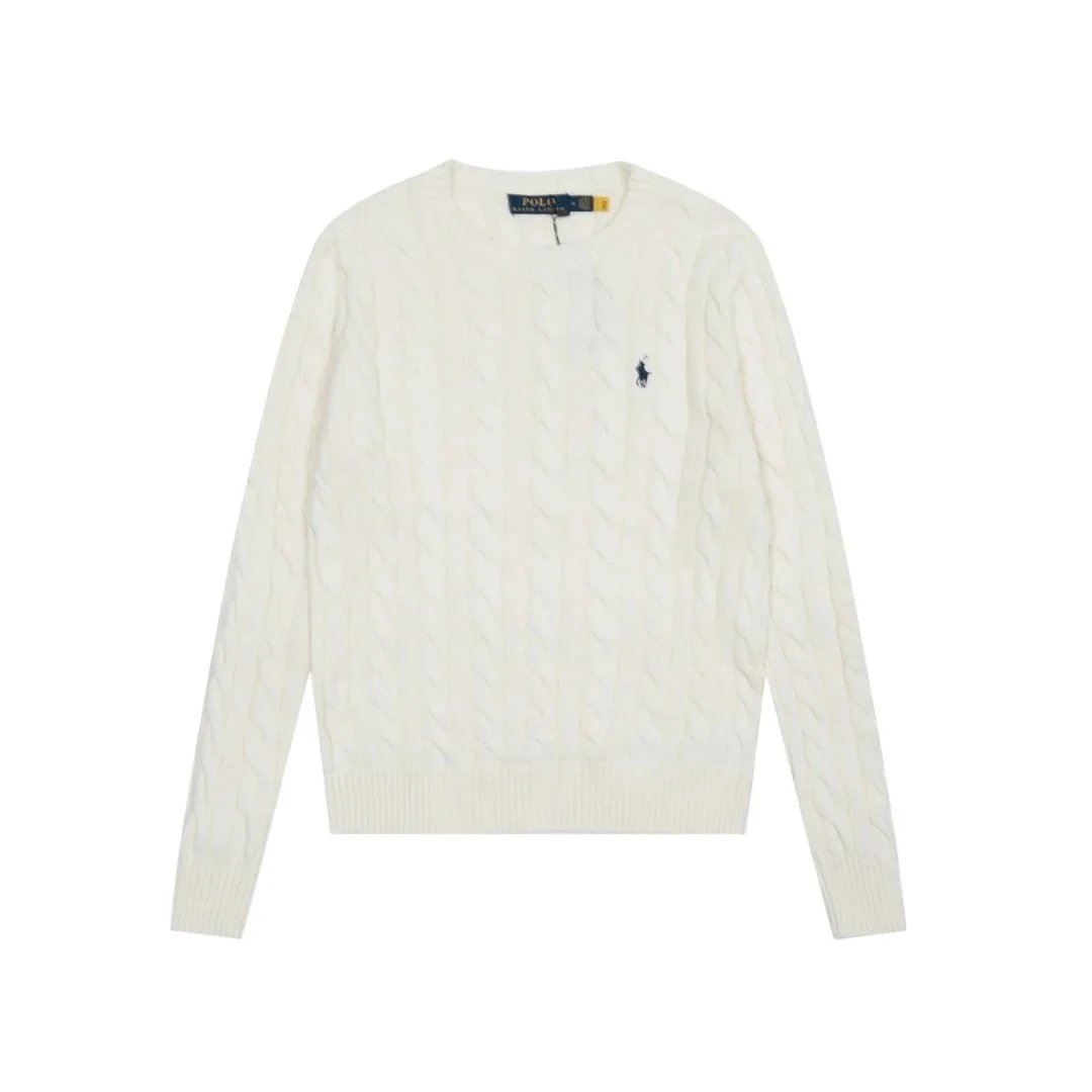 Polo Ralph Lauren Cable Knit Sweater Navy - 3
