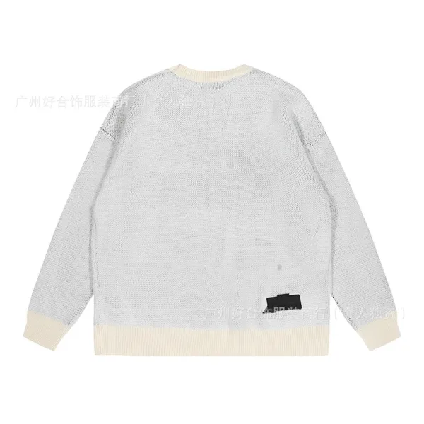 Hendone Repeat Logo Knit Sweater Black - 10