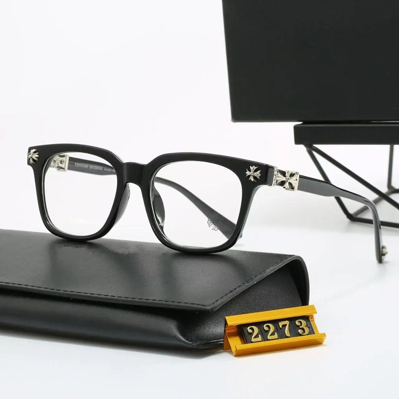Chrome Hearts Square Clear Optical Glasses
