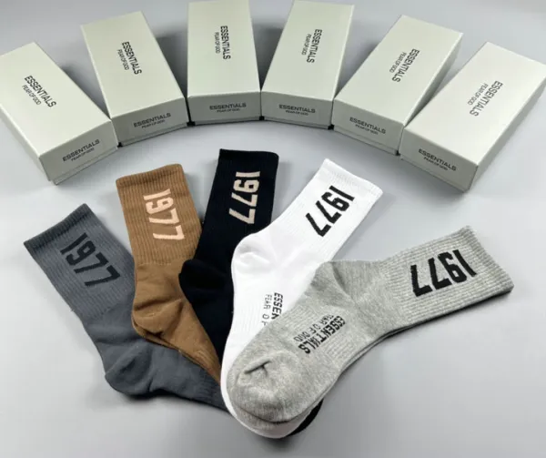 Essentials 1977 Year of God Socks in Multiple Colors - 6