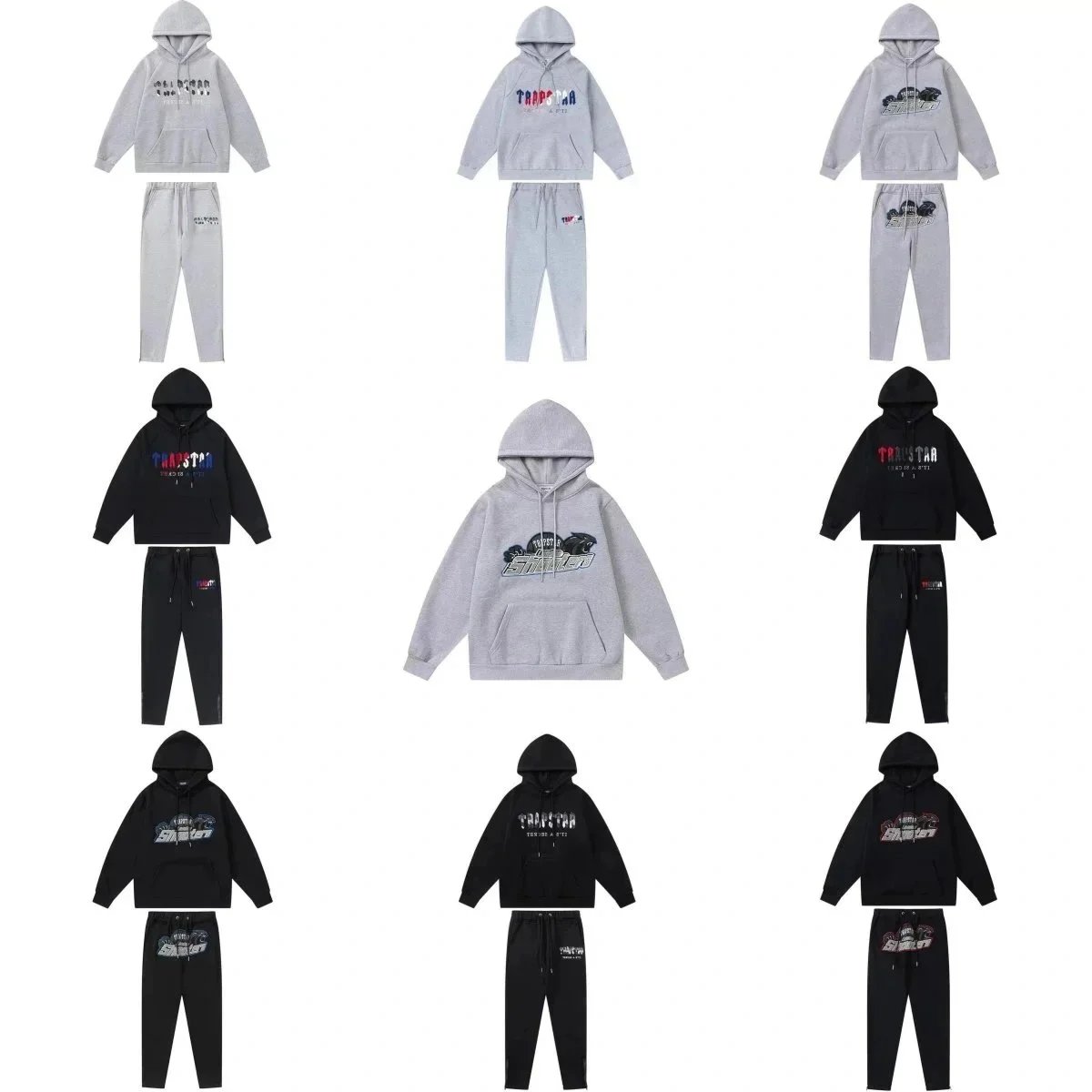 TRAPSTAR Hoodie/Pants Set [39 styles]