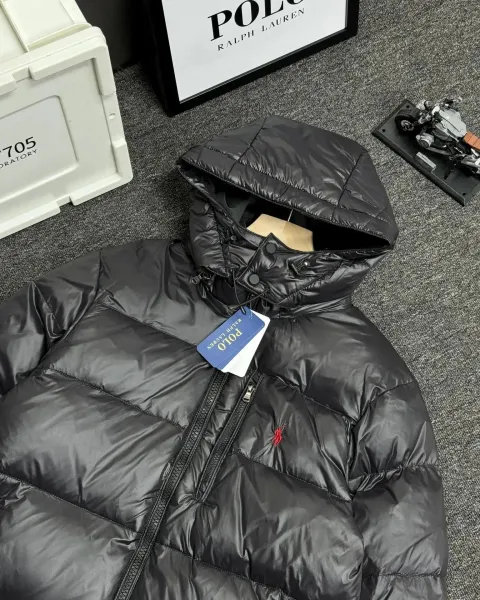 Polo Ralph Lauren Puffer Jacket Forest Green Down-Jacket - 5