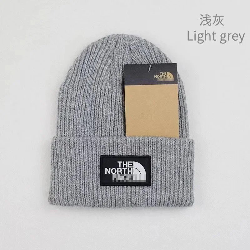 Moncler Beanie Light Gray Knit Hat - 3