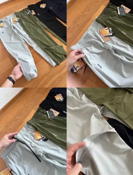On Running Cloudswift Trousers in Light Gray, Olive, Black, and Navy - 7