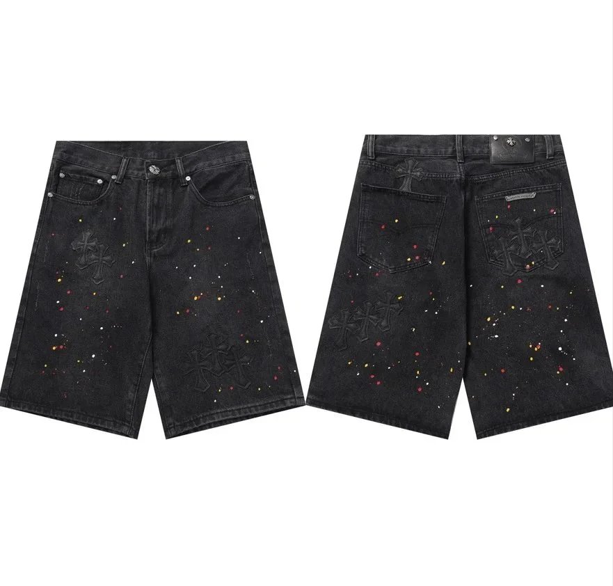Chrome hearts denim shorts (25 CP) - 16/26