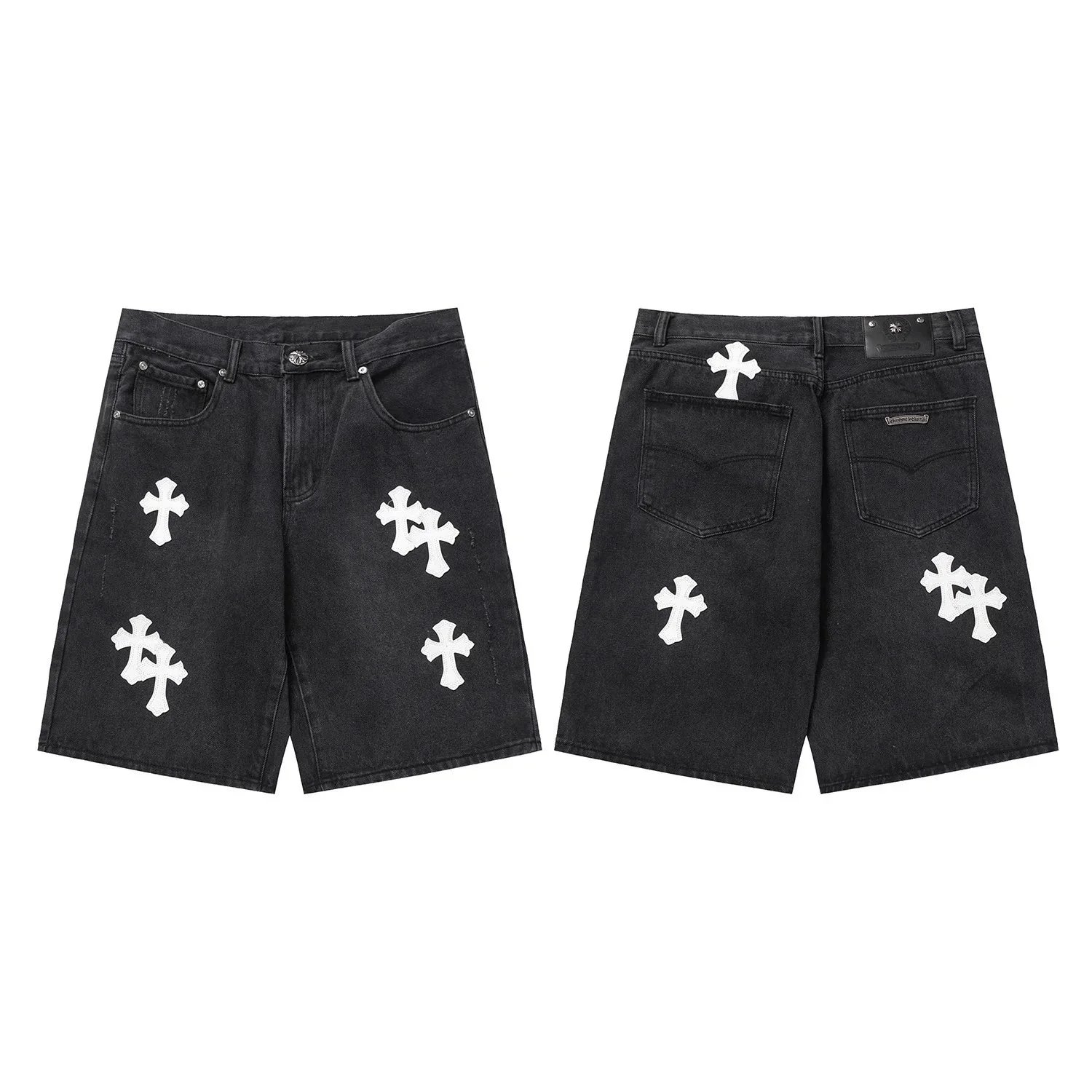 Chrome hearts denim shorts (25 CP) - 25/26