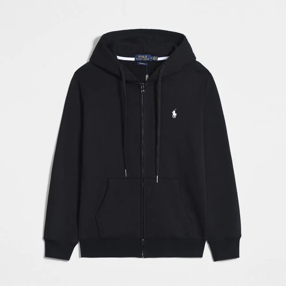 Men's casual embroidered long-sleeved cotton sweater hoodie for fall and winter models