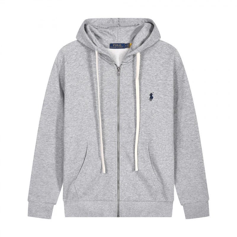 White rope zipper model gray with black label