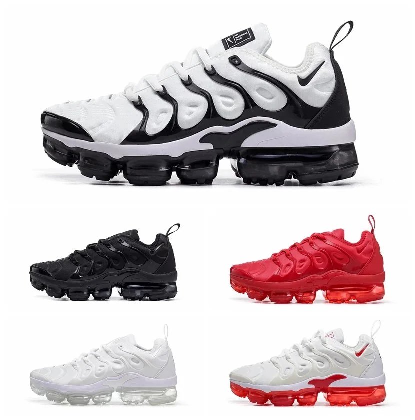 Vapor Max PLUS vascular air cushion outsole retro sports shock-absorbing running shoes 924453
