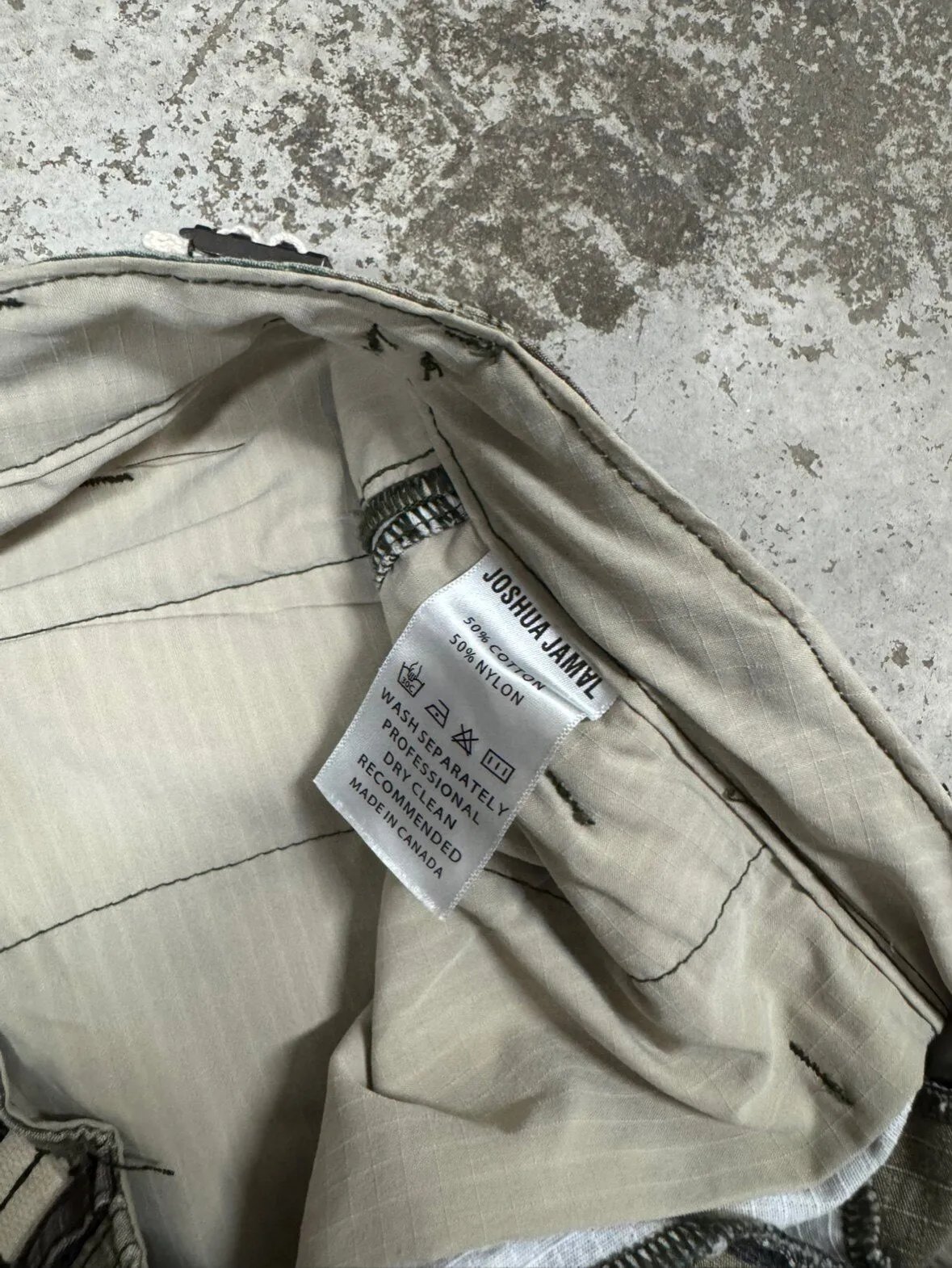Joshua Jamal Camouflage Cargo Pants photo 8