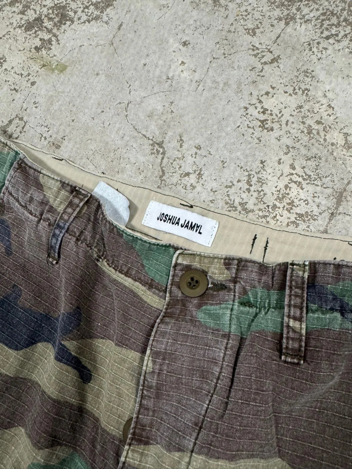 Joshua Jamal Camouflage Cargo Pants photo 5