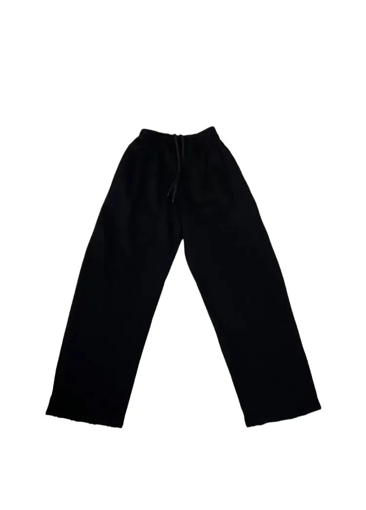 Heavy Washed Distressed Casual Pants photo 5