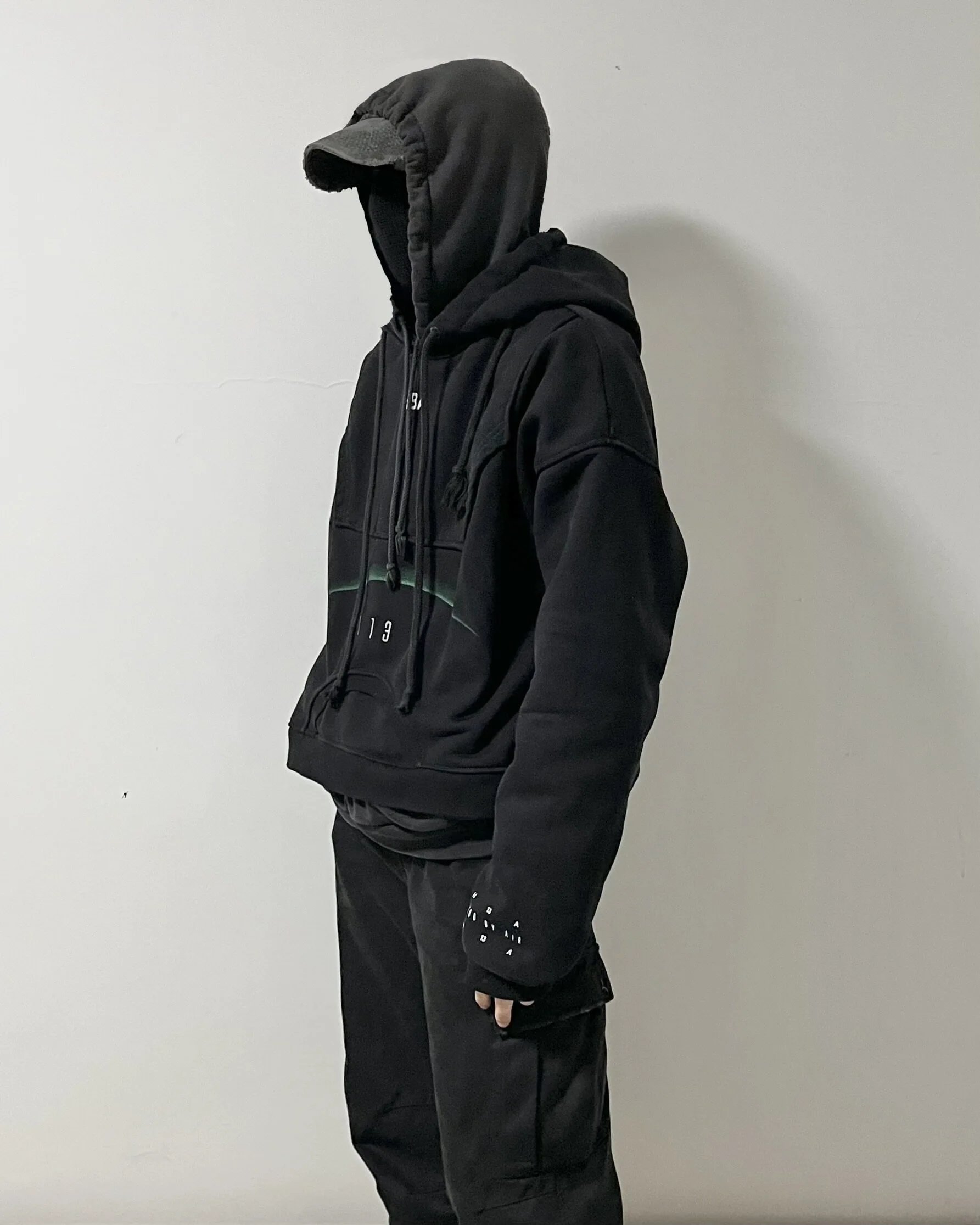 HBA Style Deconstruction Double-Sided Heavyweight Hoodie photo 7