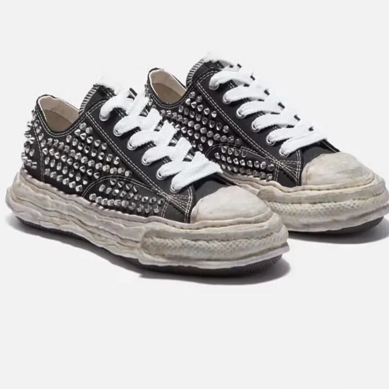 Mihara Mmy Distressed Sneakers photo 4