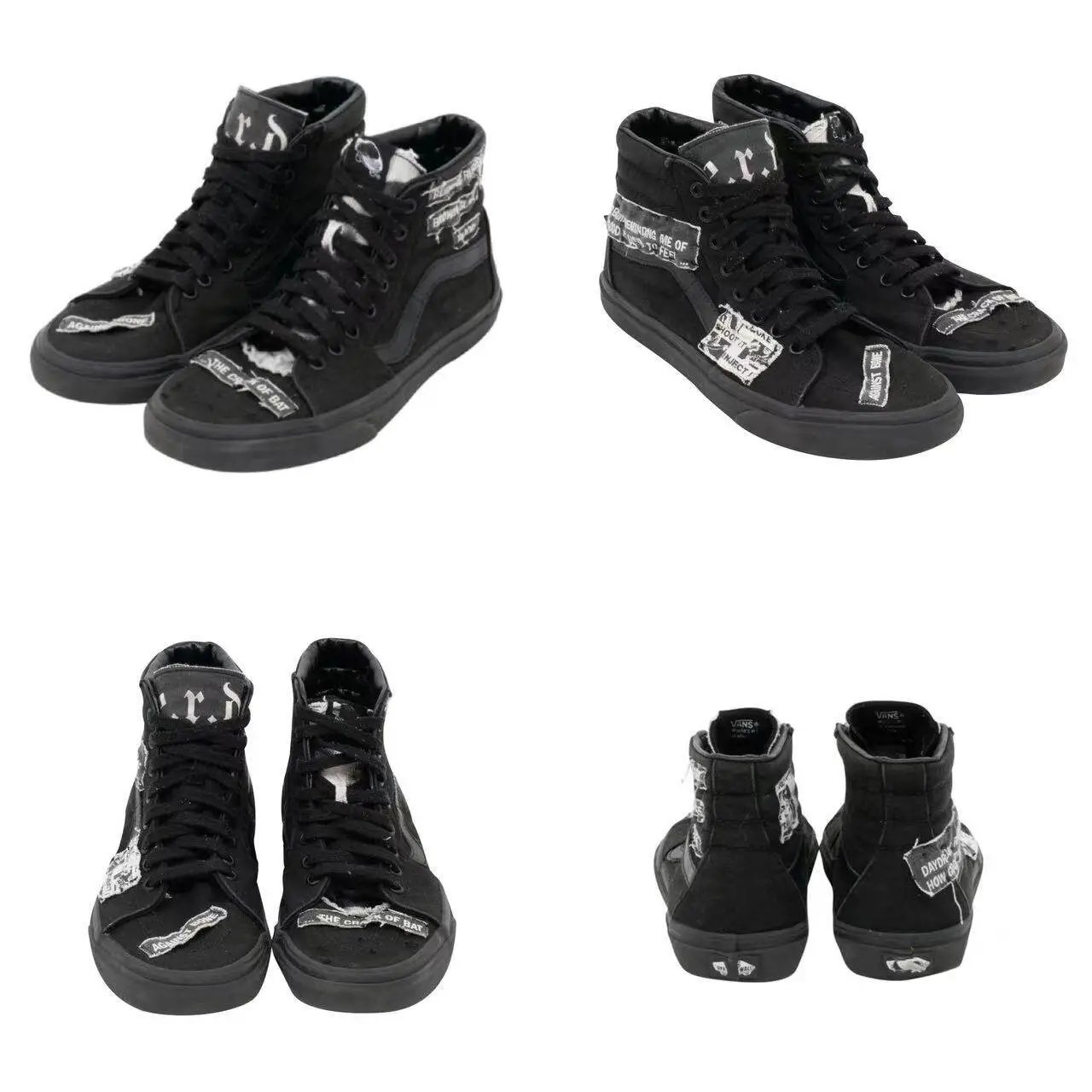 ERD Collaboration Melancholy Canvas Shoe photo 4