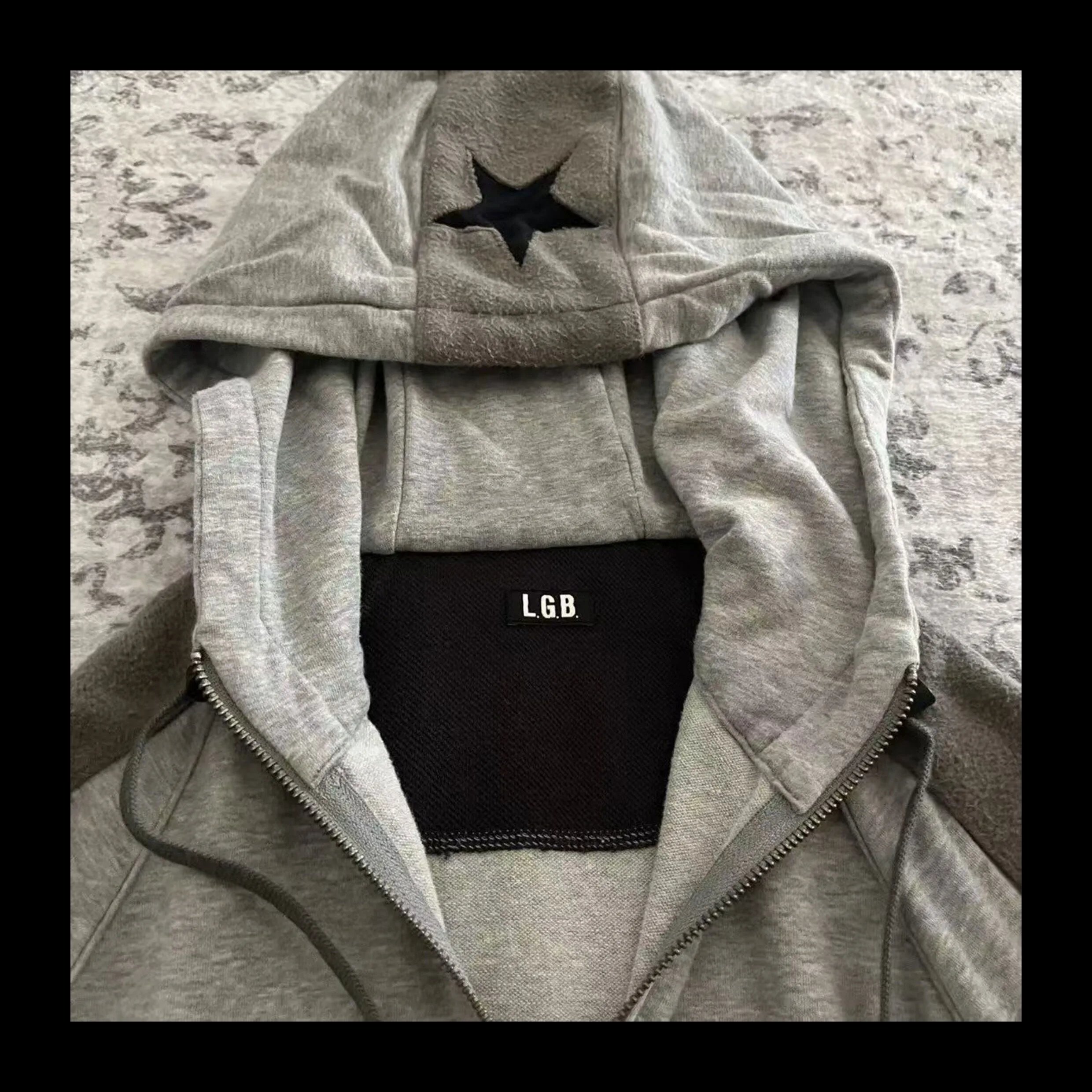 LGB Star Zip Hoodie photo 6
