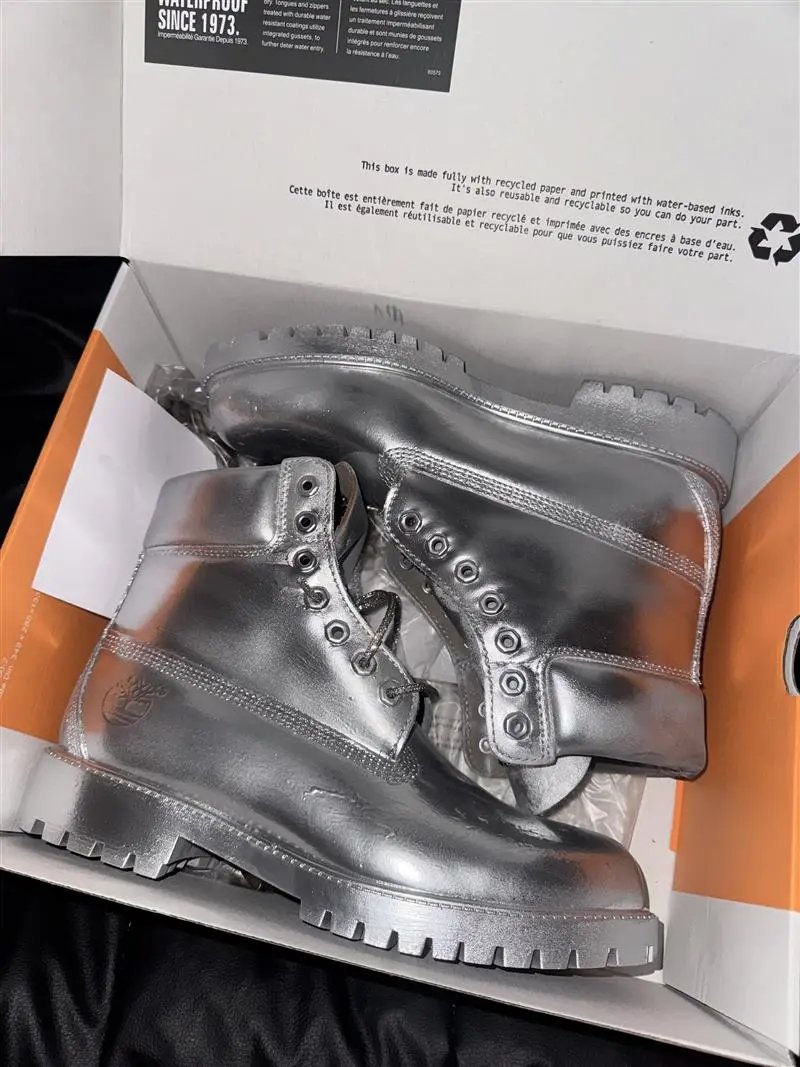 Silver Martin Boot photo 2
