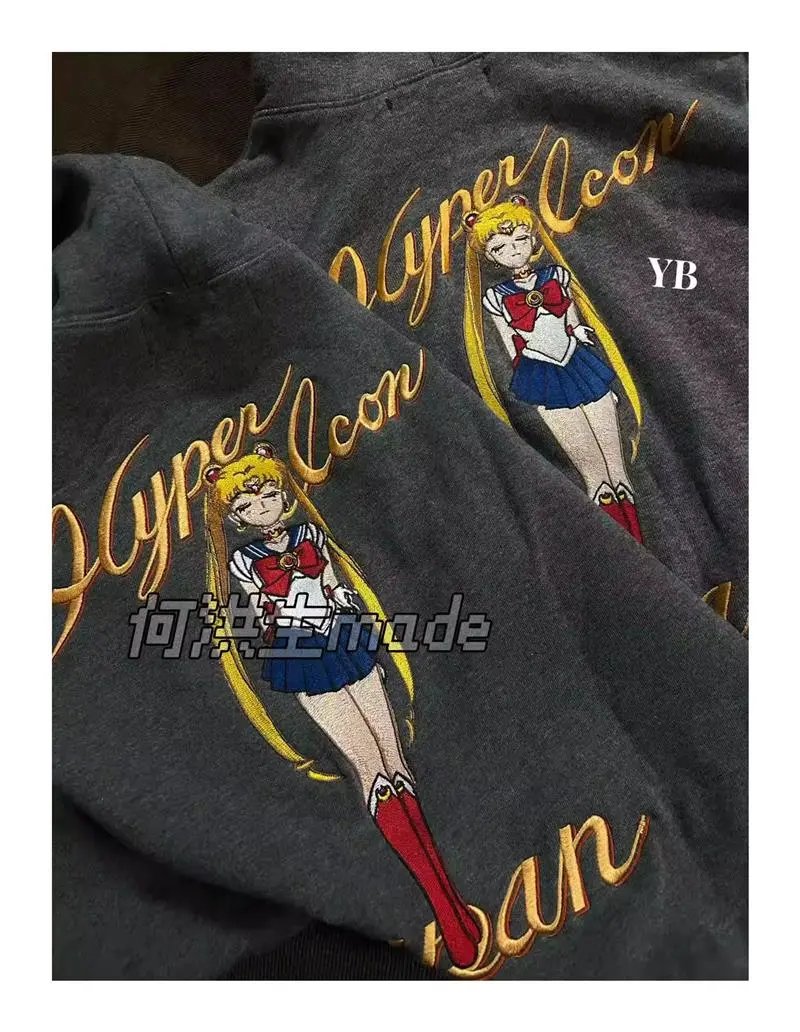 Sailor Moon Embroidered Hoodie photo 5