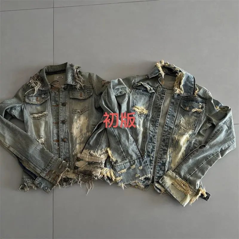 L.G.B00 Archive Bleached Denim Jacket photo 5