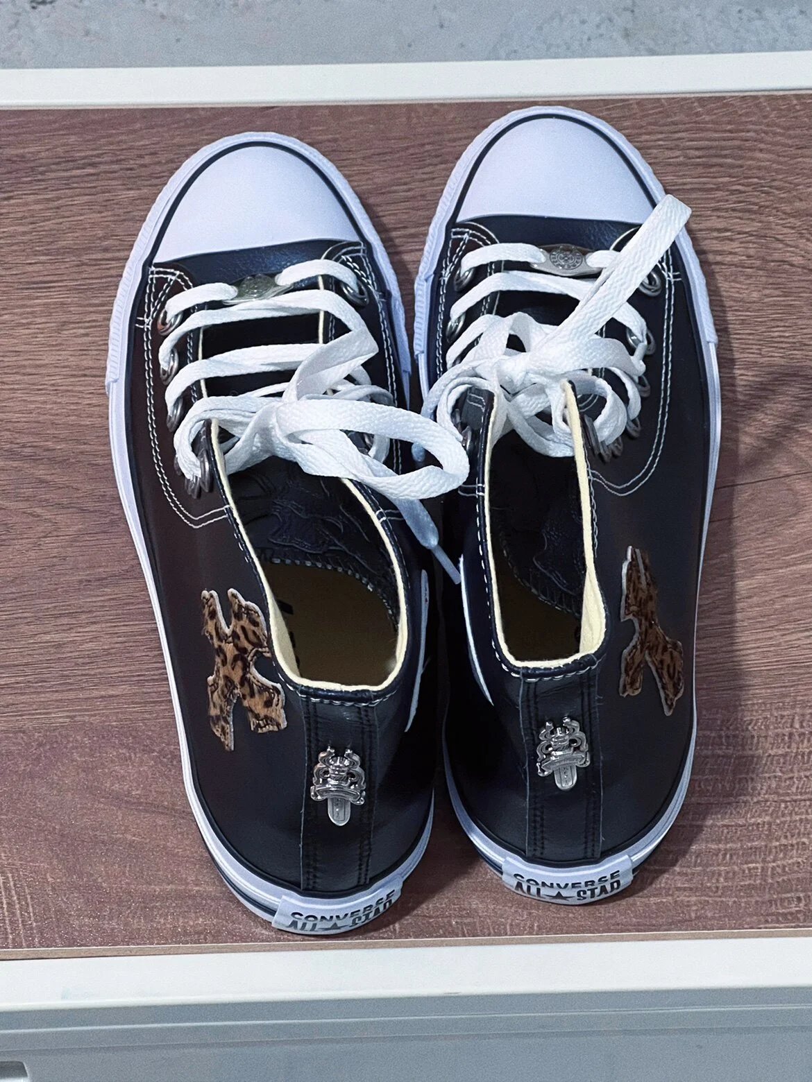 1970 Black Fashion Trend Casual Unisex Shoe photo 5